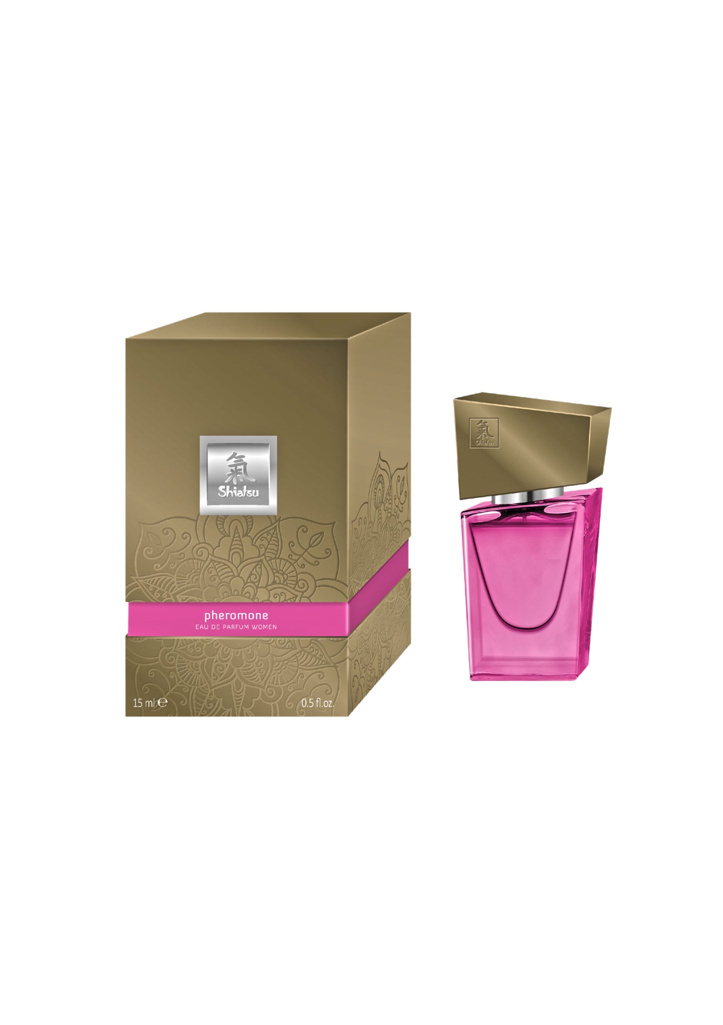 Profumo ai feromoni Shiatsu Pheromone Women 15ml Pink