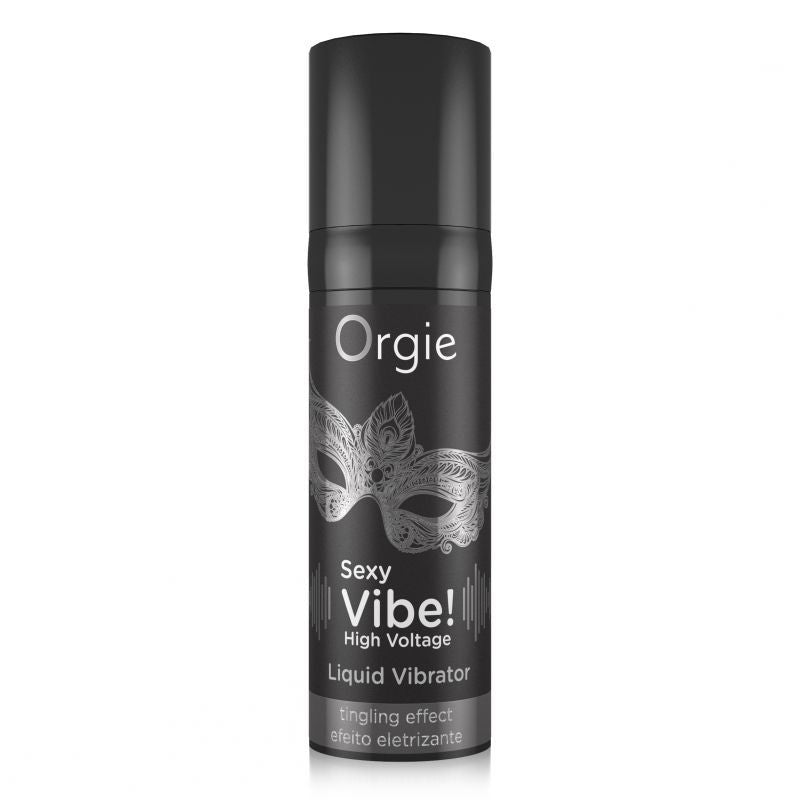 GEL STIMOLANTE lubrificante SEXY VIBE HIGH VOLTAGE salva preservativo orgie
