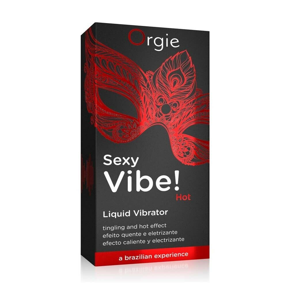 Gel effetto vibrante stimolante effetto caldo 15 ml sexy vibe hot